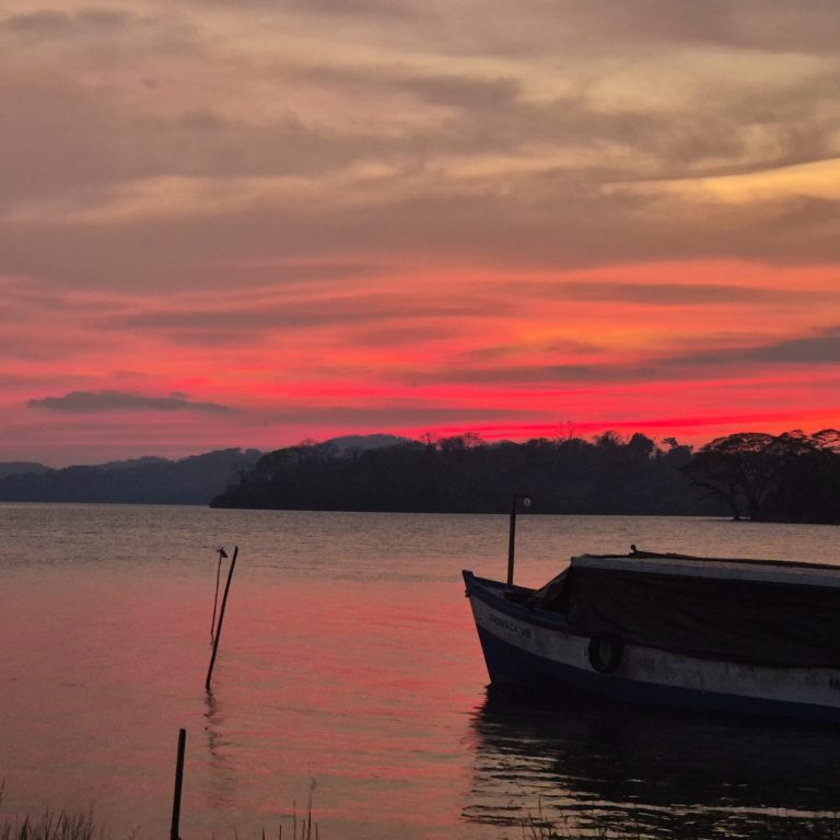 Abendstimmng auf Solitiname Traumhafter Sonnenuntergang